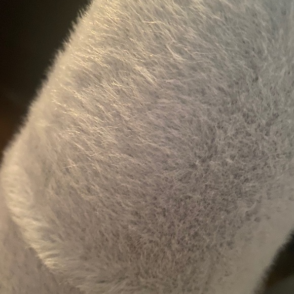 Blue fuzzy tree decor - Picture 2 of 2